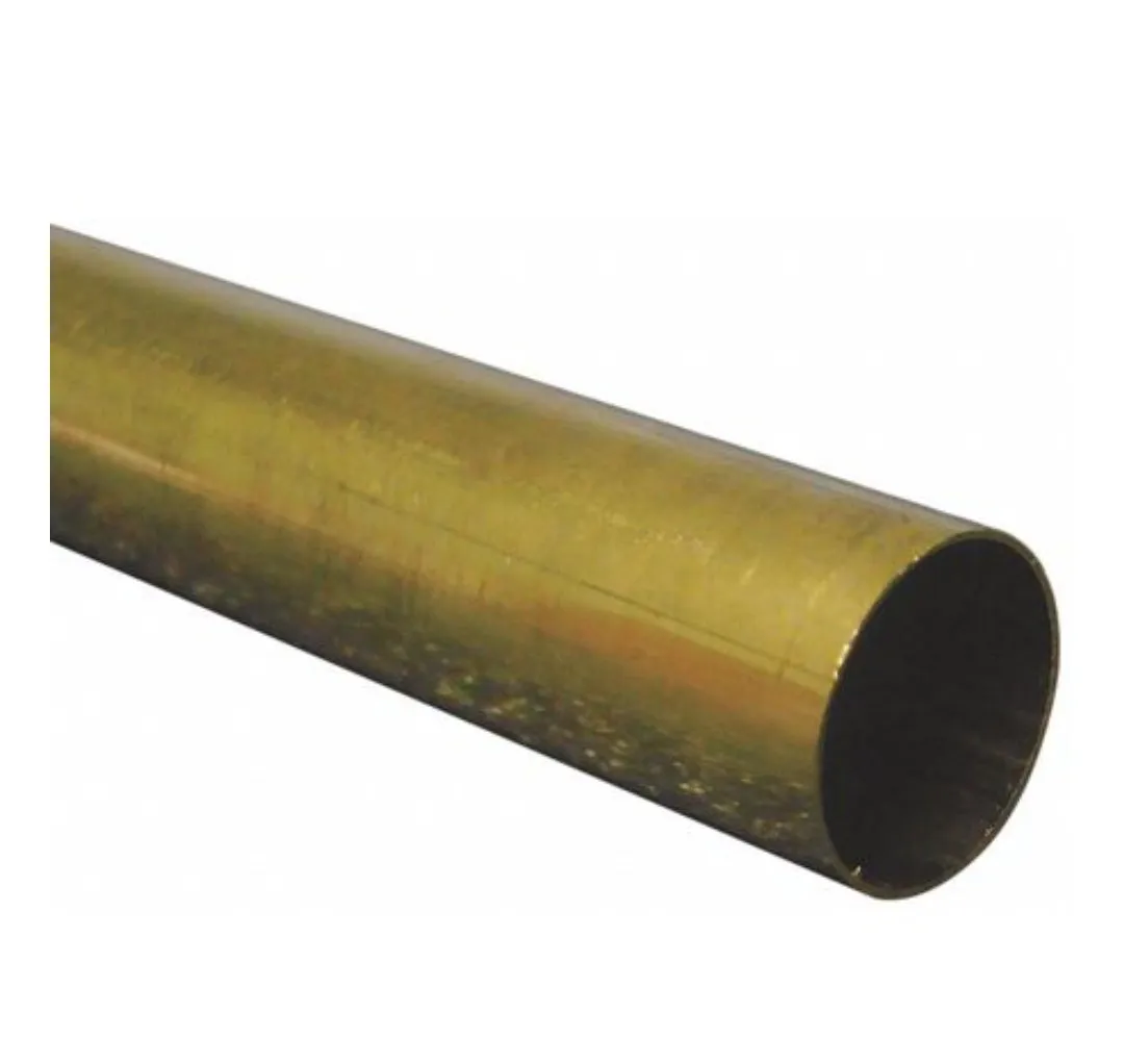 1.5" Polished Brass Tubing - High-Quality and Durable