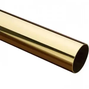 1.5" Polished Brass Tubing - High-Quality and Durable