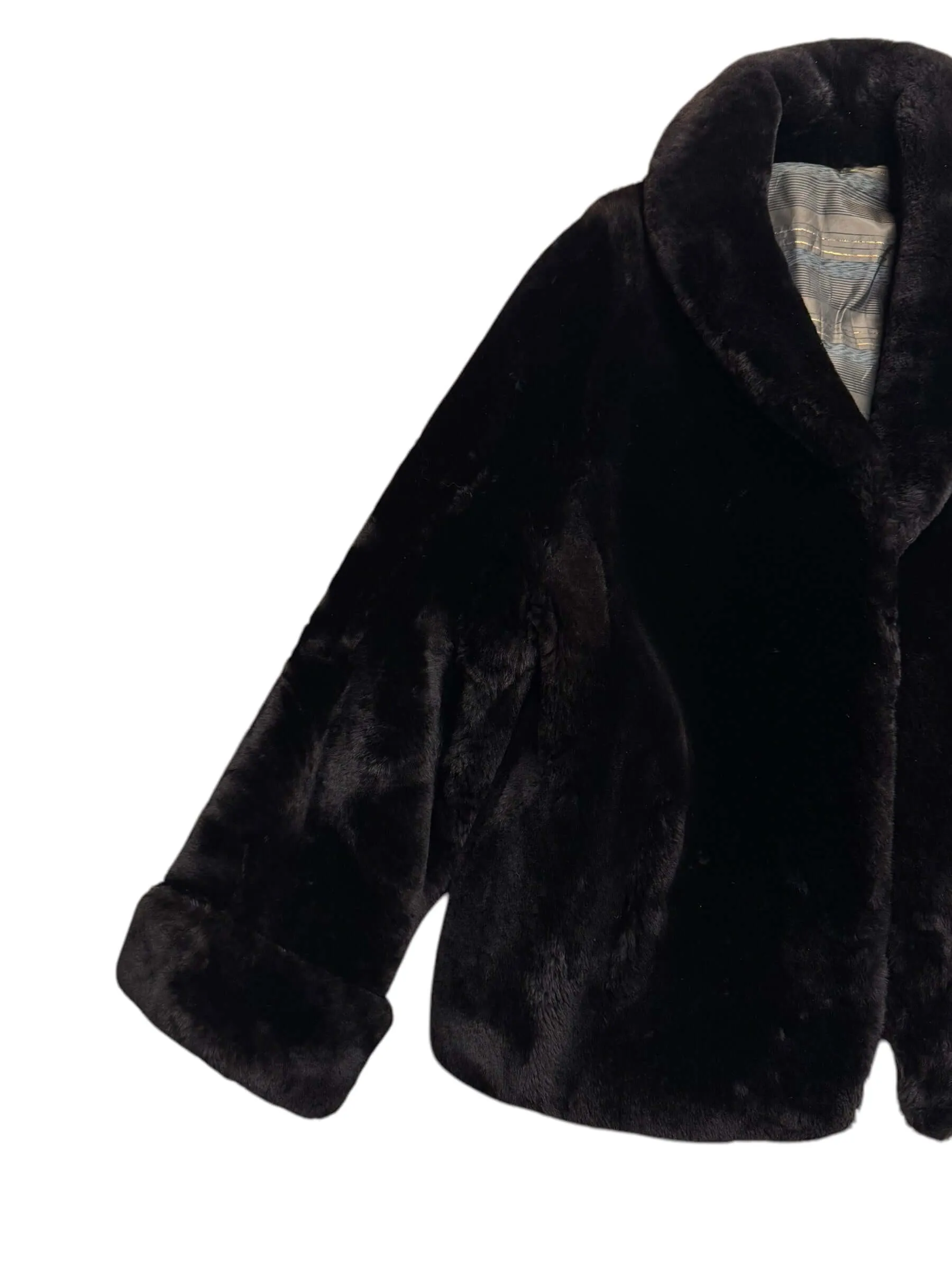 1930s Mouten Fur Coat L