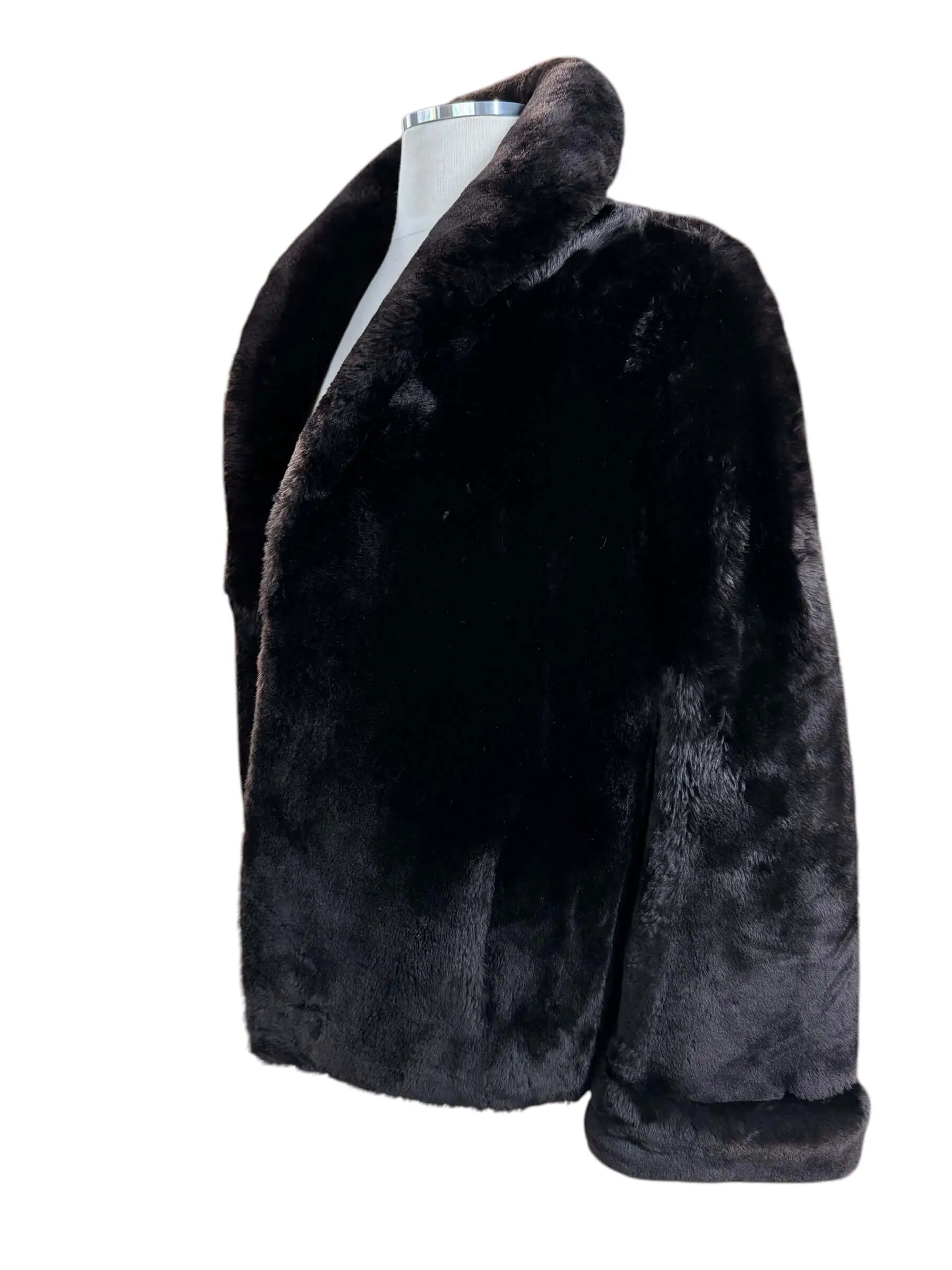 1930s Mouten Fur Coat L