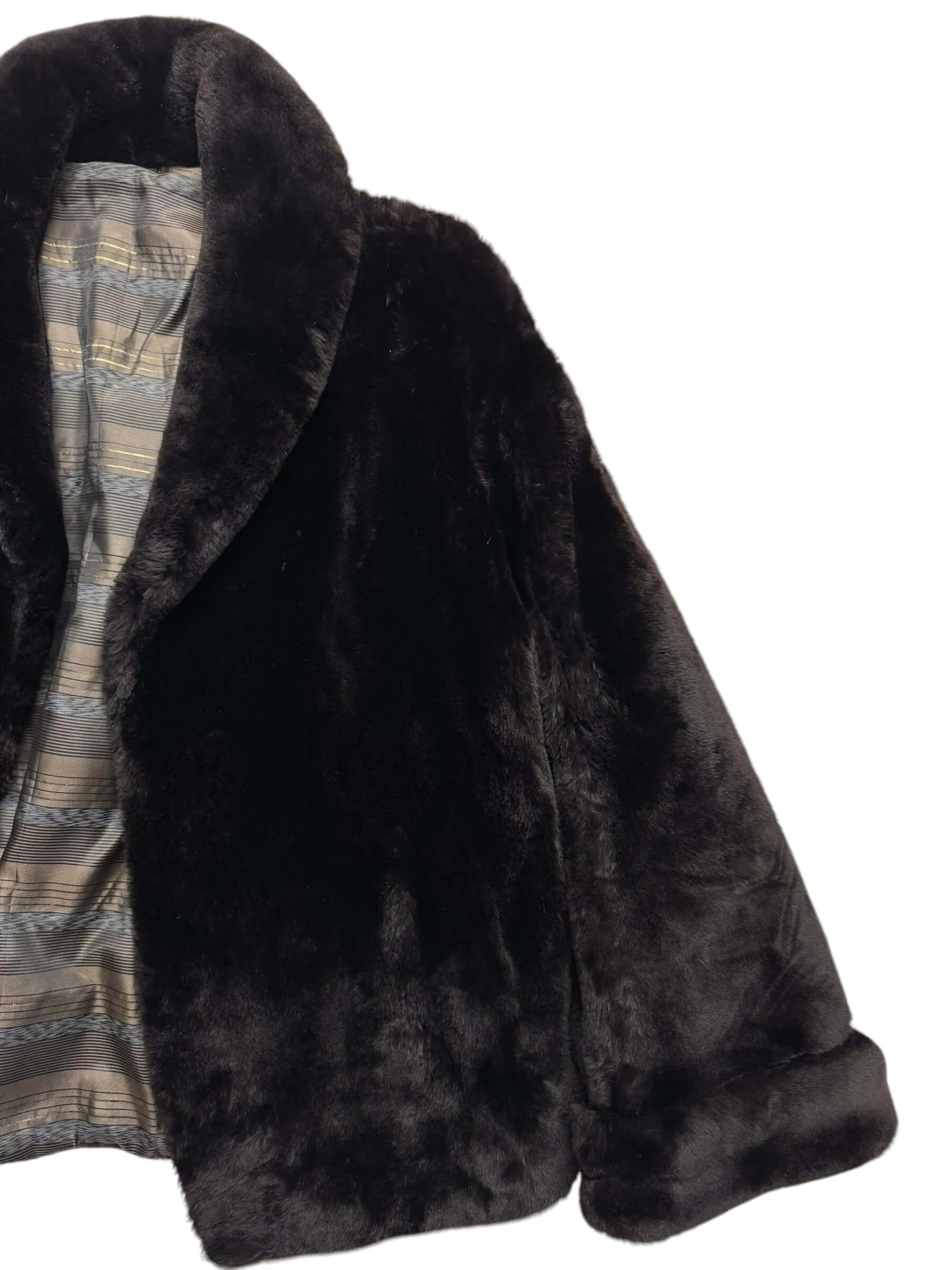 1930s Mouten Fur Coat L