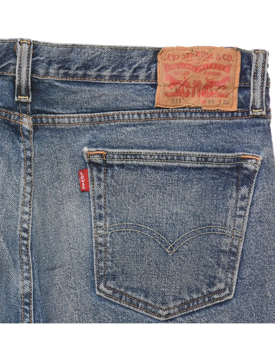511 Fit Distressed Tapered Levi's Jeans - W34 L32