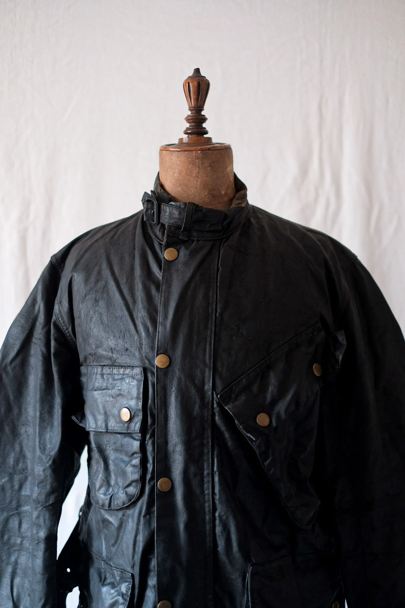 【~70's】Vintage Barbour "INTERNATIONAL SUIT" Yellow Label "Set Up"