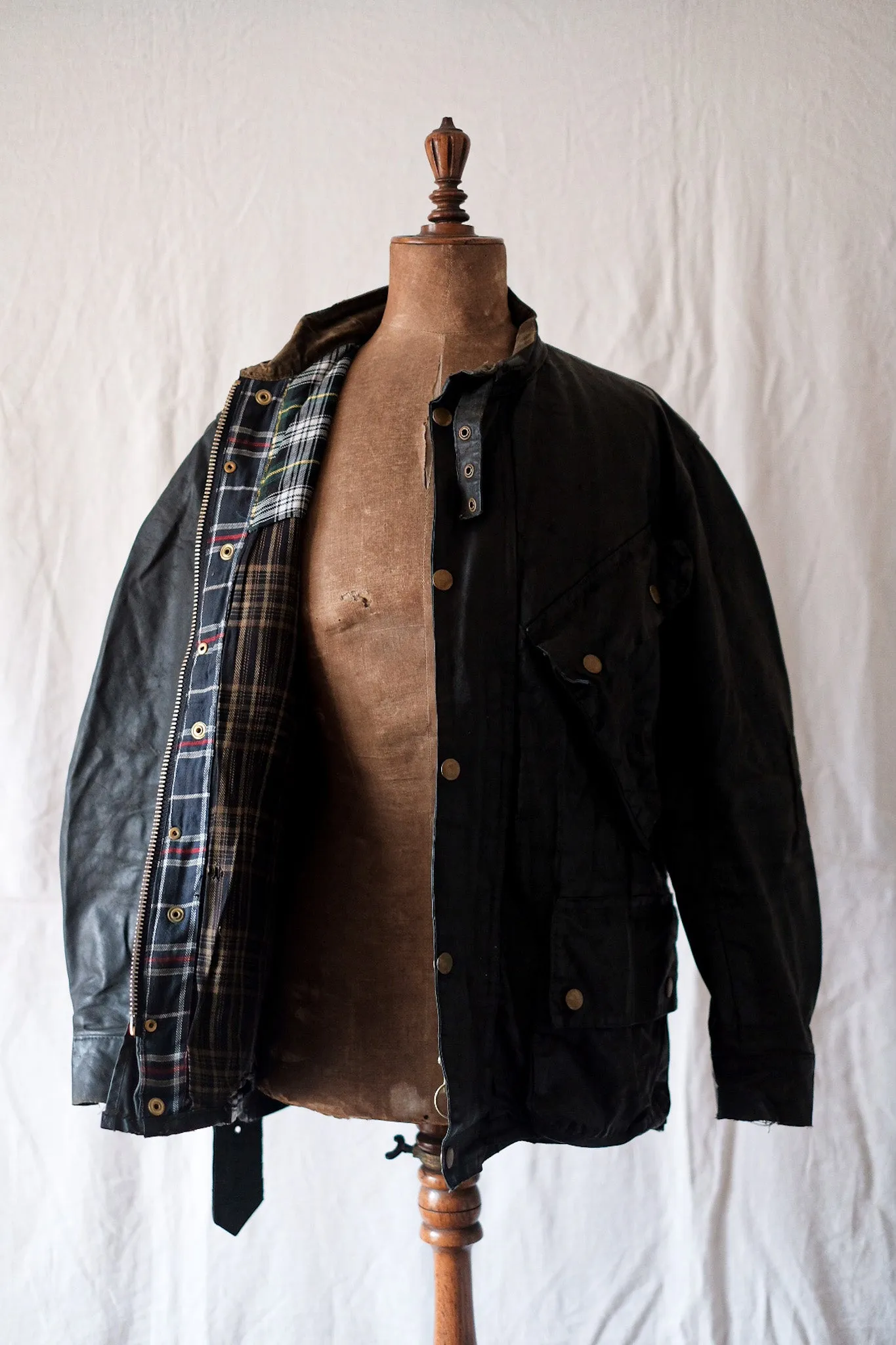 【~70's】Vintage Barbour "INTERNATIONAL SUIT" Yellow Label "Set Up"