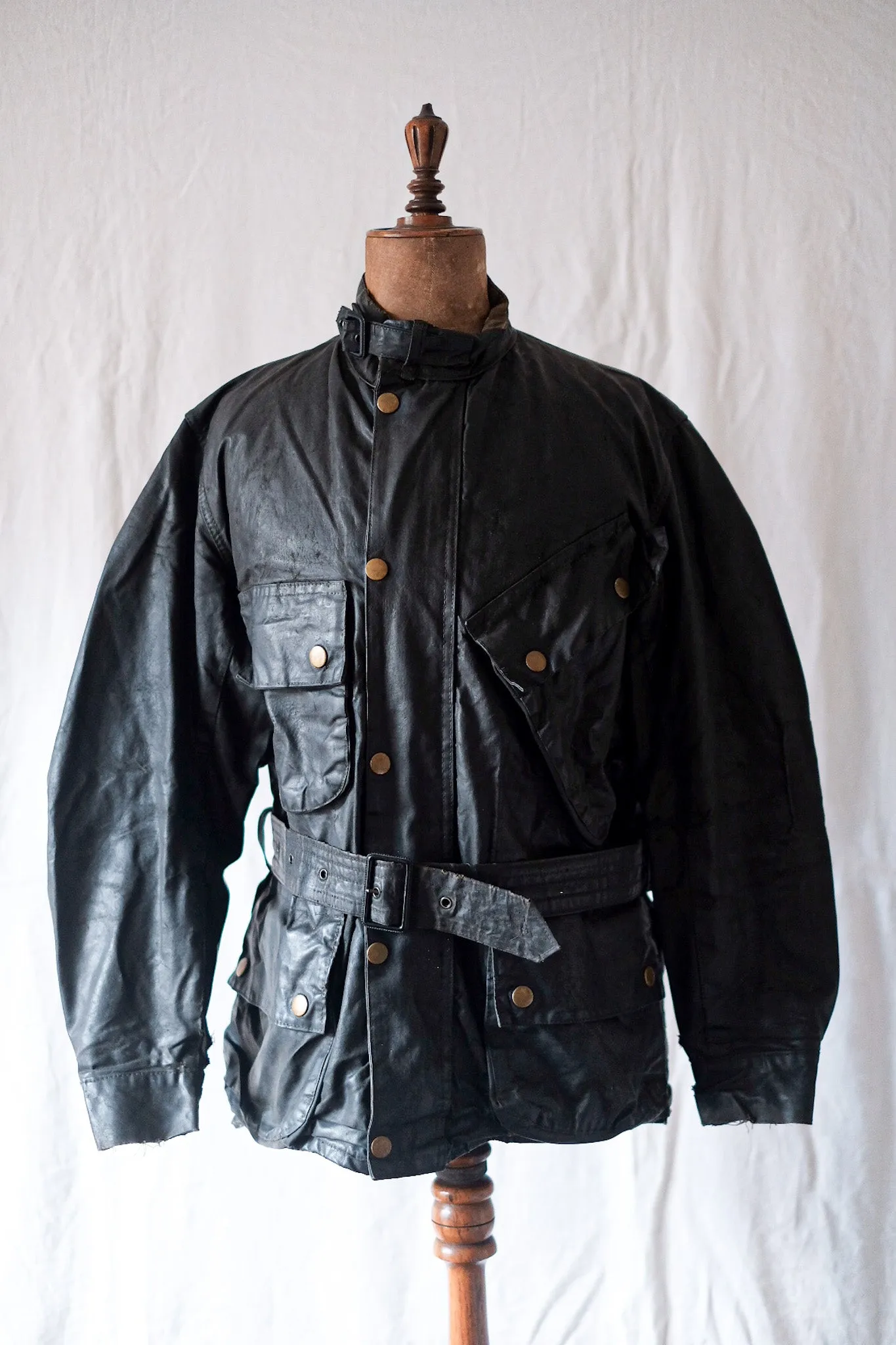【~70's】Vintage Barbour "INTERNATIONAL SUIT" Yellow Label "Set Up"