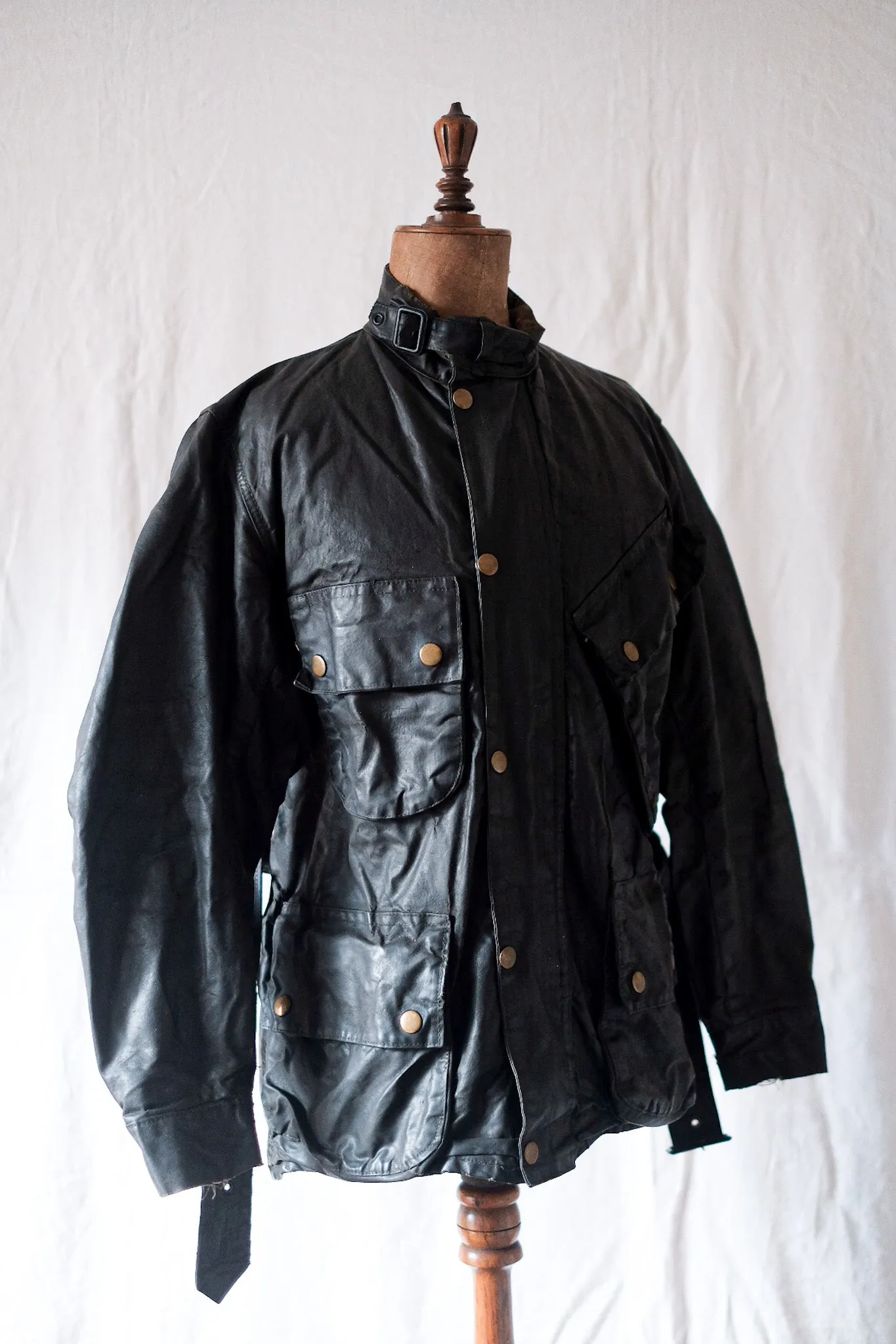 【~70's】Vintage Barbour "INTERNATIONAL SUIT" Yellow Label "Set Up"
