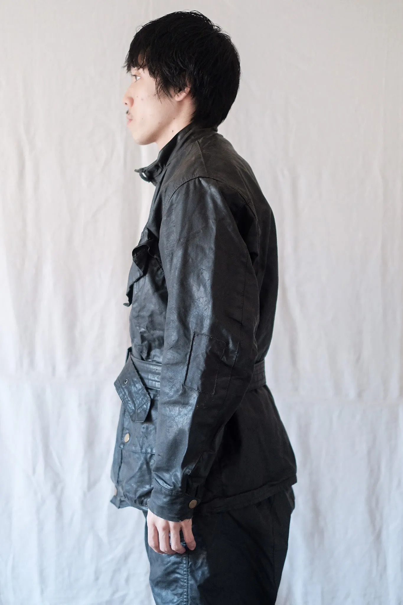 【~70's】Vintage Barbour "INTERNATIONAL SUIT" Yellow Label "Set Up"