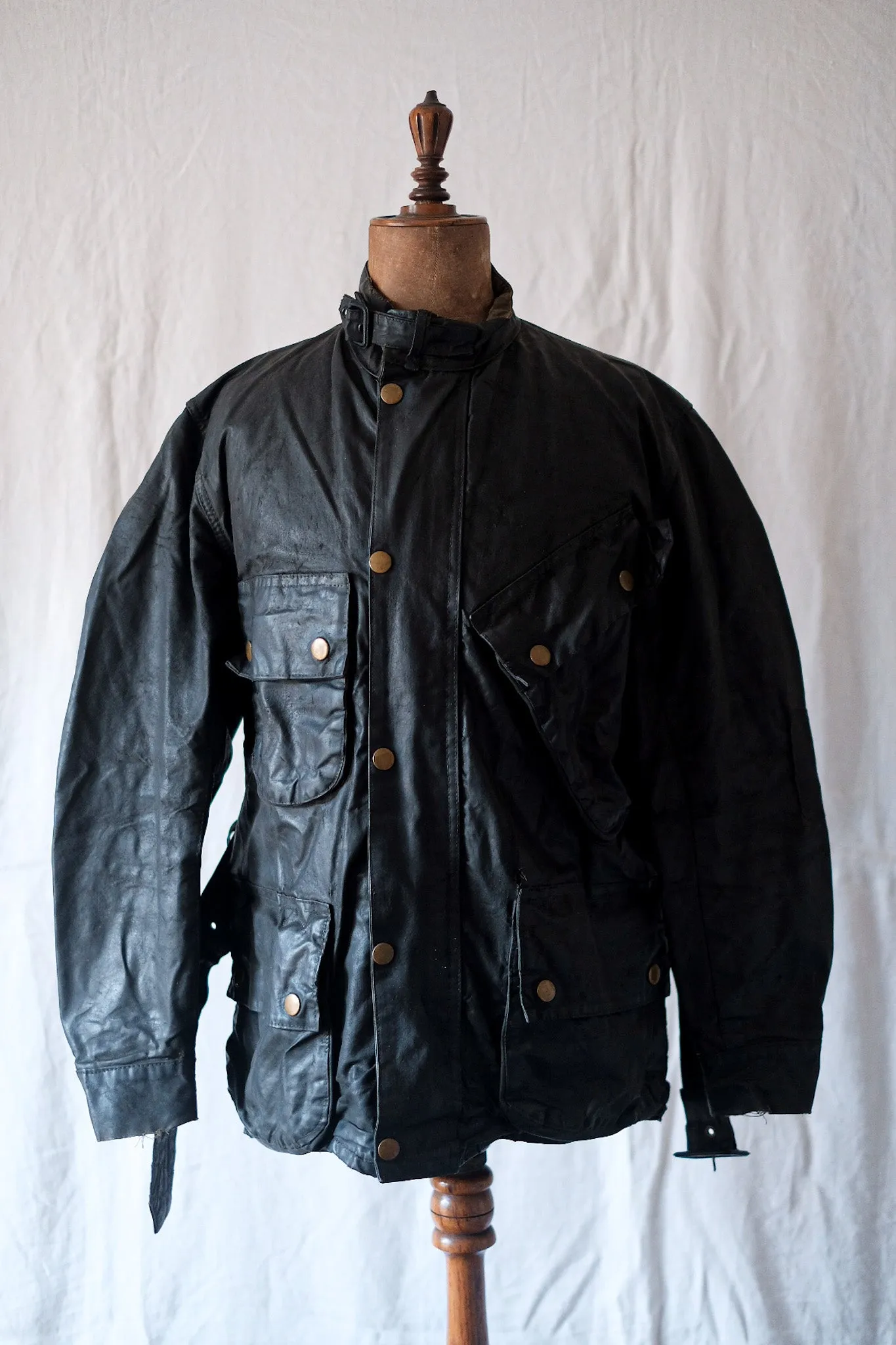 【~70's】Vintage Barbour "INTERNATIONAL SUIT" Yellow Label "Set Up"