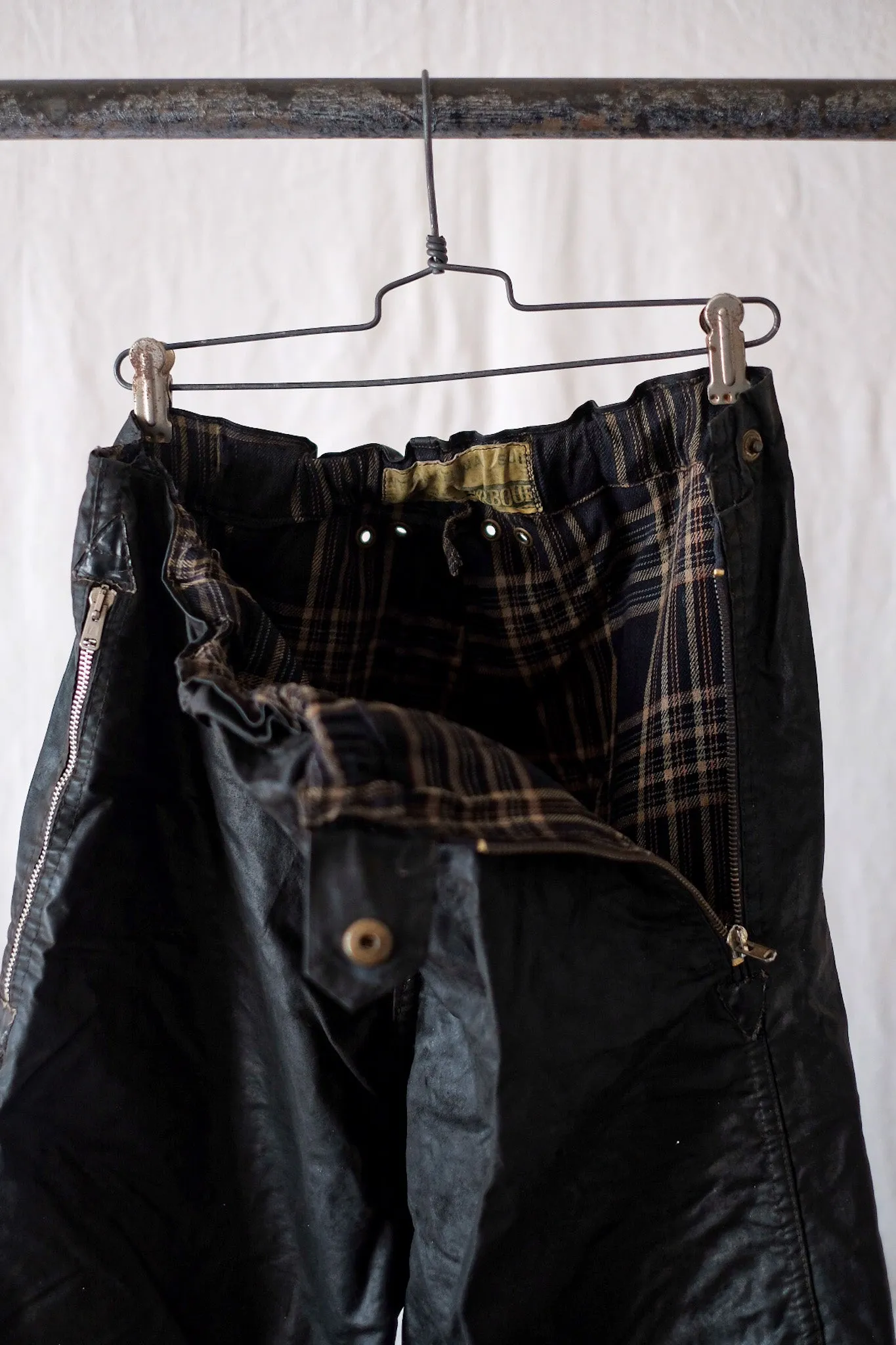 【~70's】Vintage Barbour "INTERNATIONAL SUIT" Yellow Label "Set Up"