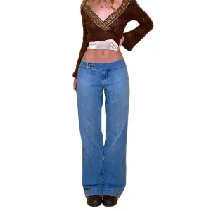 90’s Guess Wide Leg Jeans (L)