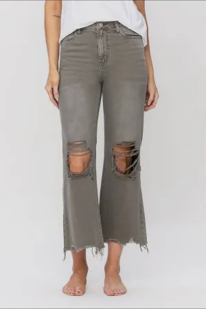 90s Vintage Flare Jeans in Bettle