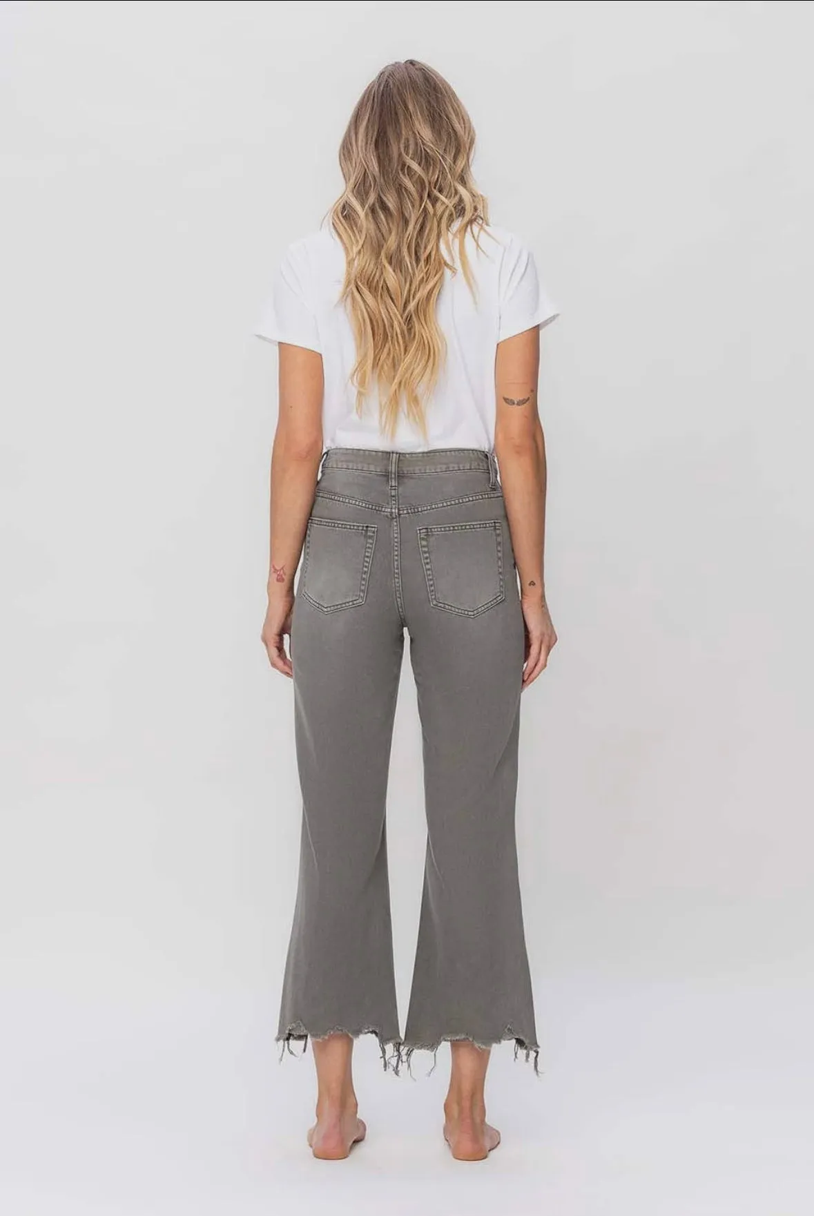 90s Vintage Flare Jeans in Bettle