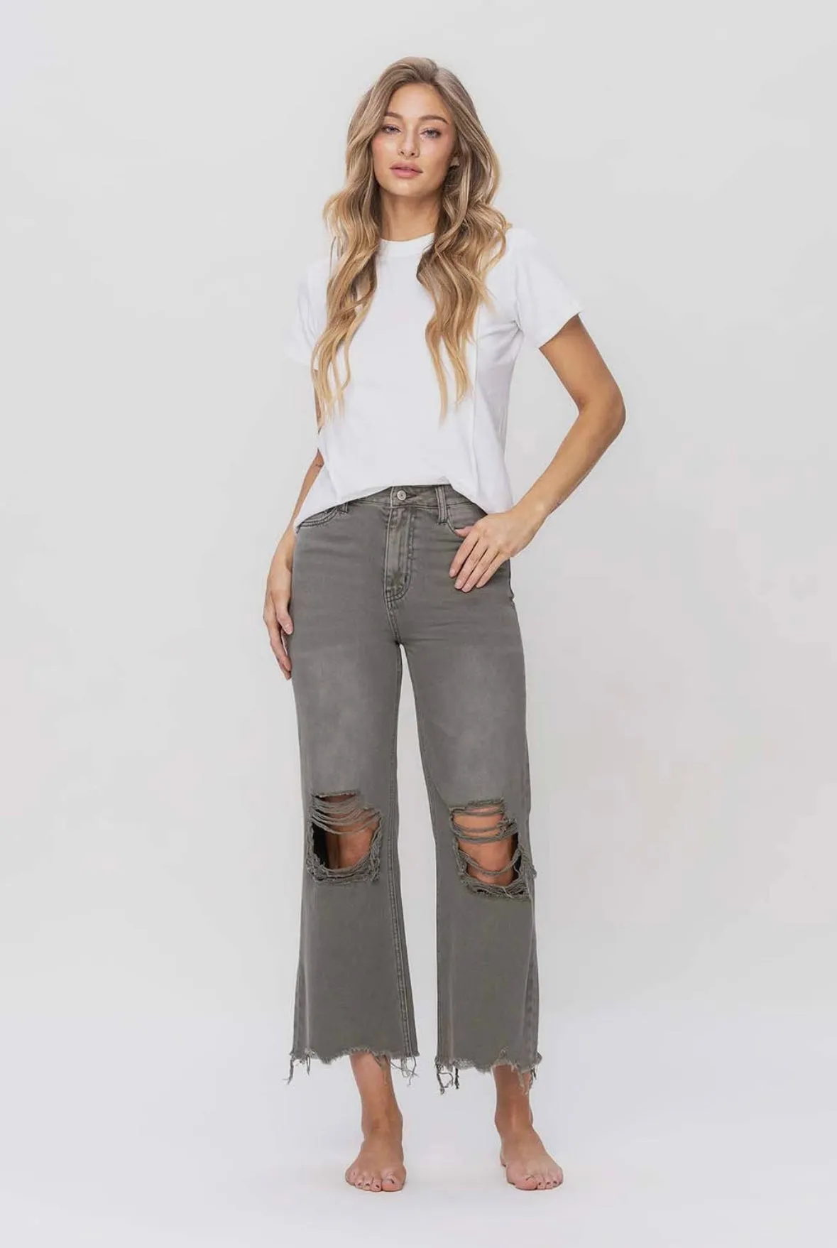 90s Vintage Flare Jeans in Bettle