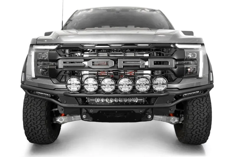 Addictive Desert Designs 2021-2024 Ford F-150 Raptor Race Series Front Bumper Light Hoop