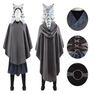 Ahsoka Tano Costumes Star Wars Mandalorian Ahsoka Halloween Cosplay Outfit BEcostume