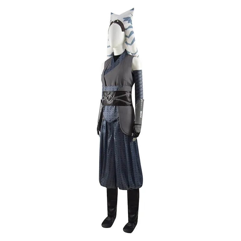 Ahsoka Tano Costumes Star Wars Mandalorian Ahsoka Halloween Cosplay Outfit BEcostume