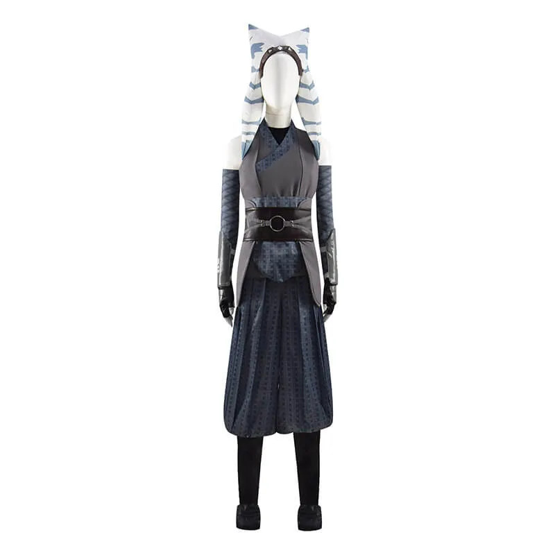 Ahsoka Tano Costumes Star Wars Mandalorian Ahsoka Halloween Cosplay Outfit BEcostume