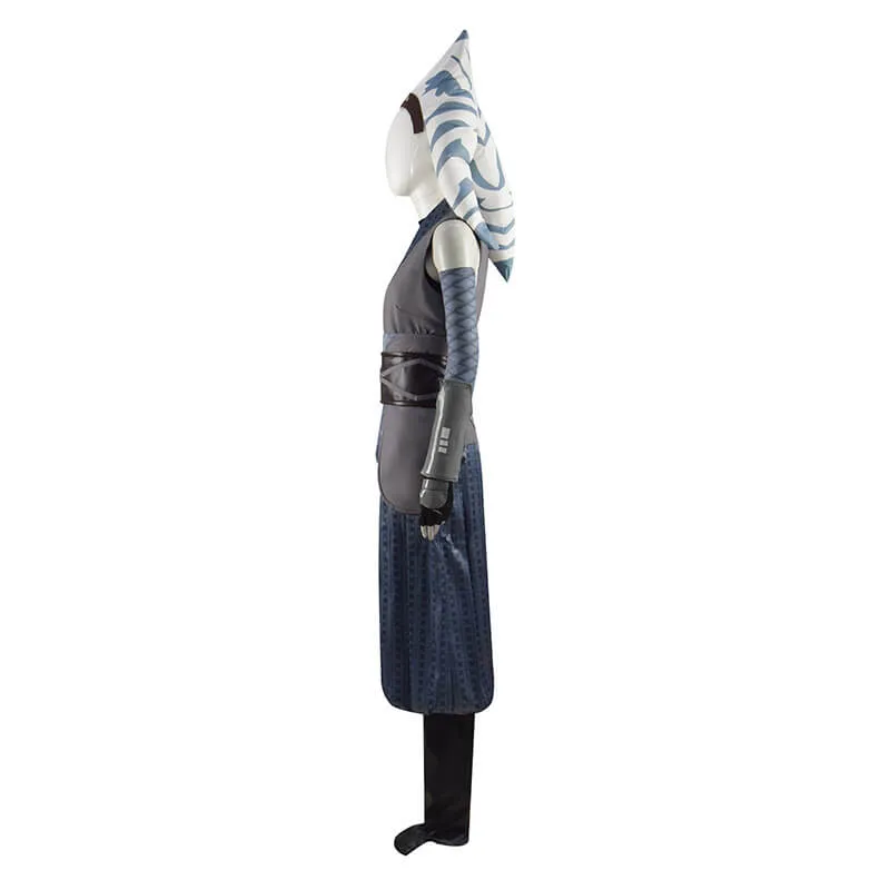 Ahsoka Tano Costumes Star Wars Mandalorian Ahsoka Halloween Cosplay Outfit BEcostume