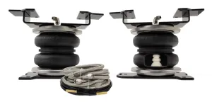 Air Lift Loadlifter 5000 Ultimate Plus Rear Air Spring Kit - 5000 lb Capacity - Black Brackets - GM Fullsize Truck 2019-20