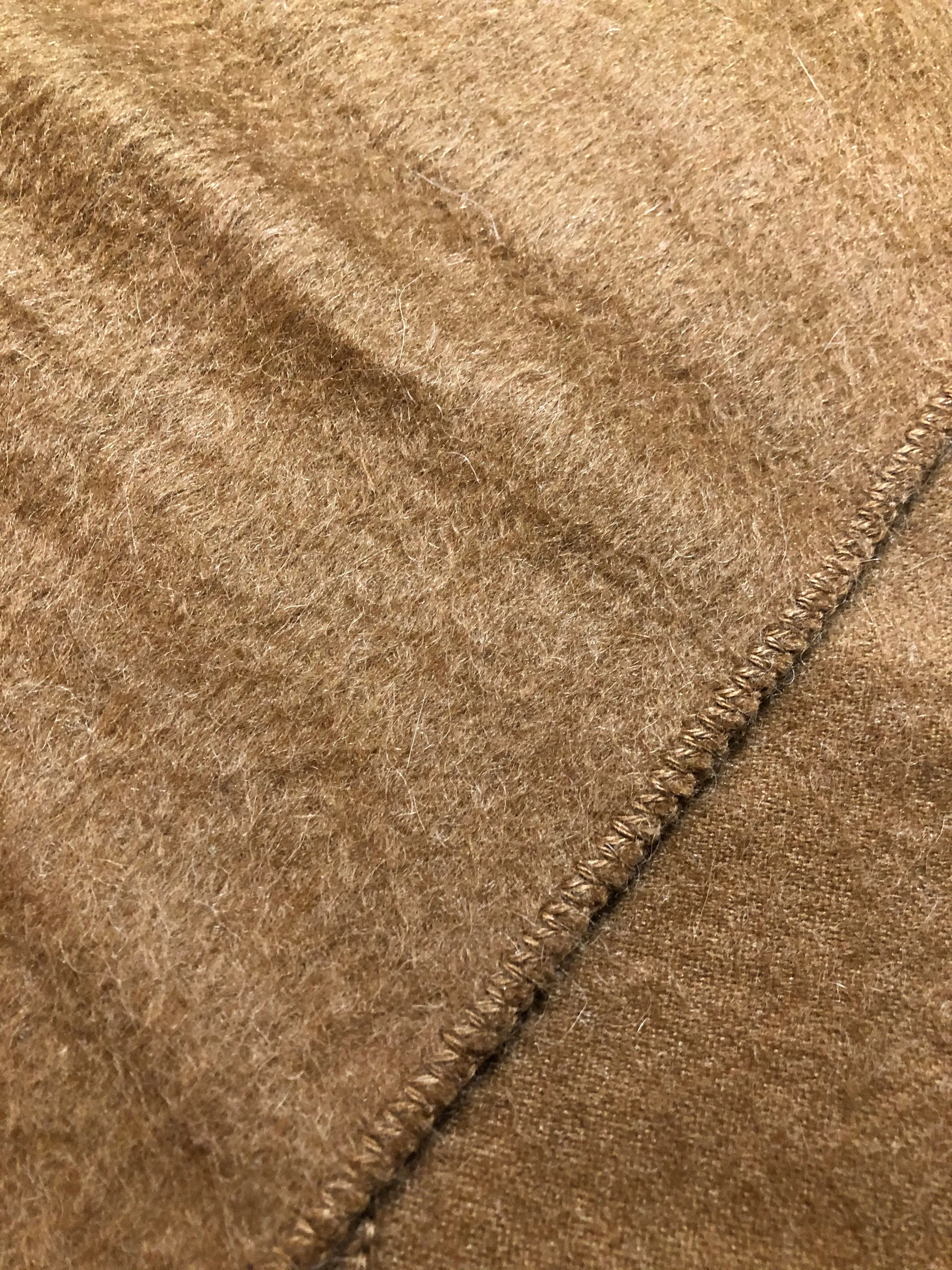 Alpaca Camargo Brown Alpaca Wool Scarf SOLD