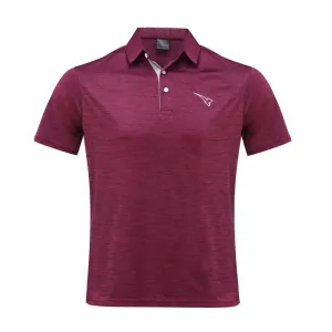 Antiguo Maroon Kid's Golf Polo
