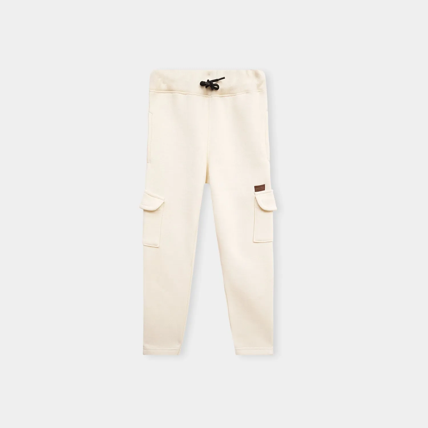 Badge 4 pocket trouser in fleece fot kids
