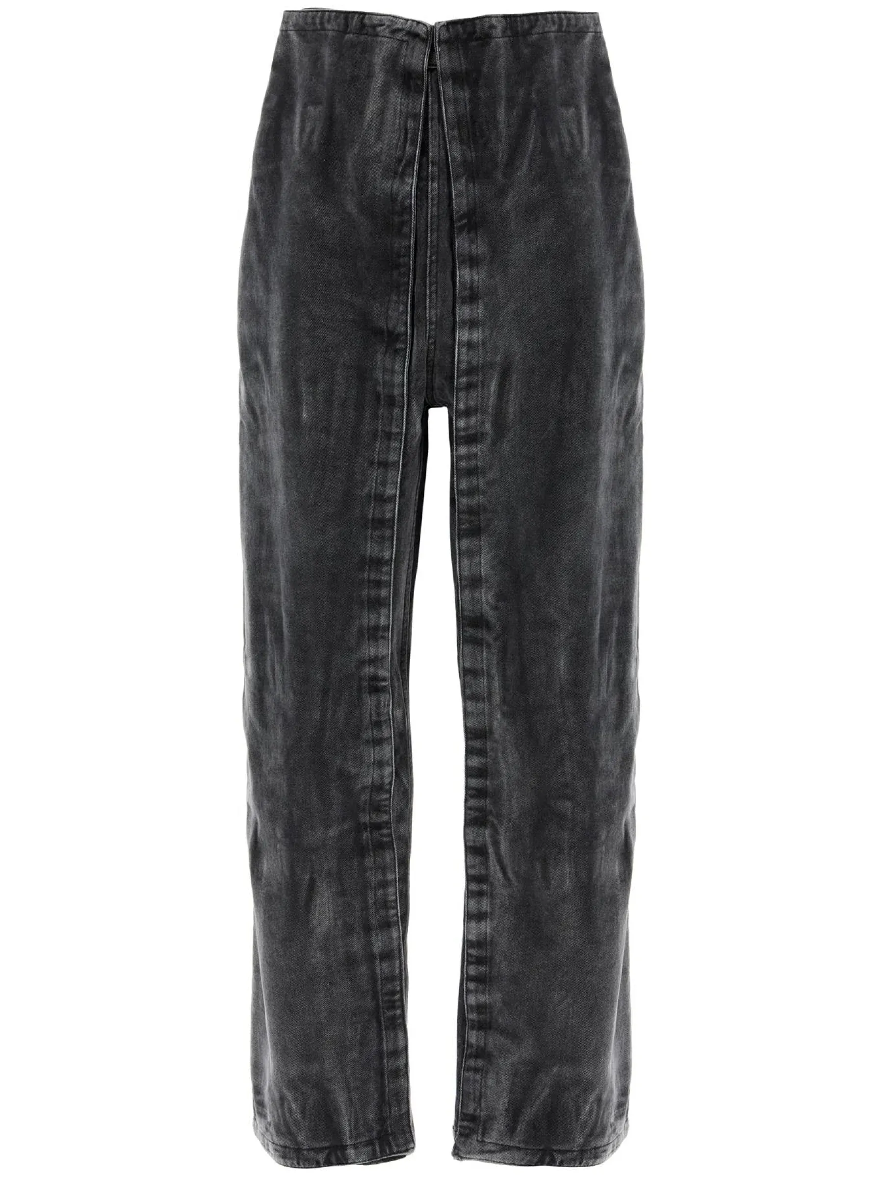 Baggy Convertible Denim Jeans