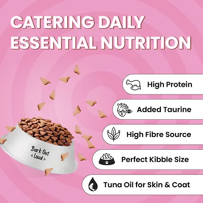 Bark Out Loud Essentials Real Fish Kitten Dry Food