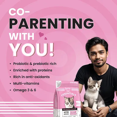 Bark Out Loud Essentials Real Fish Kitten Dry Food