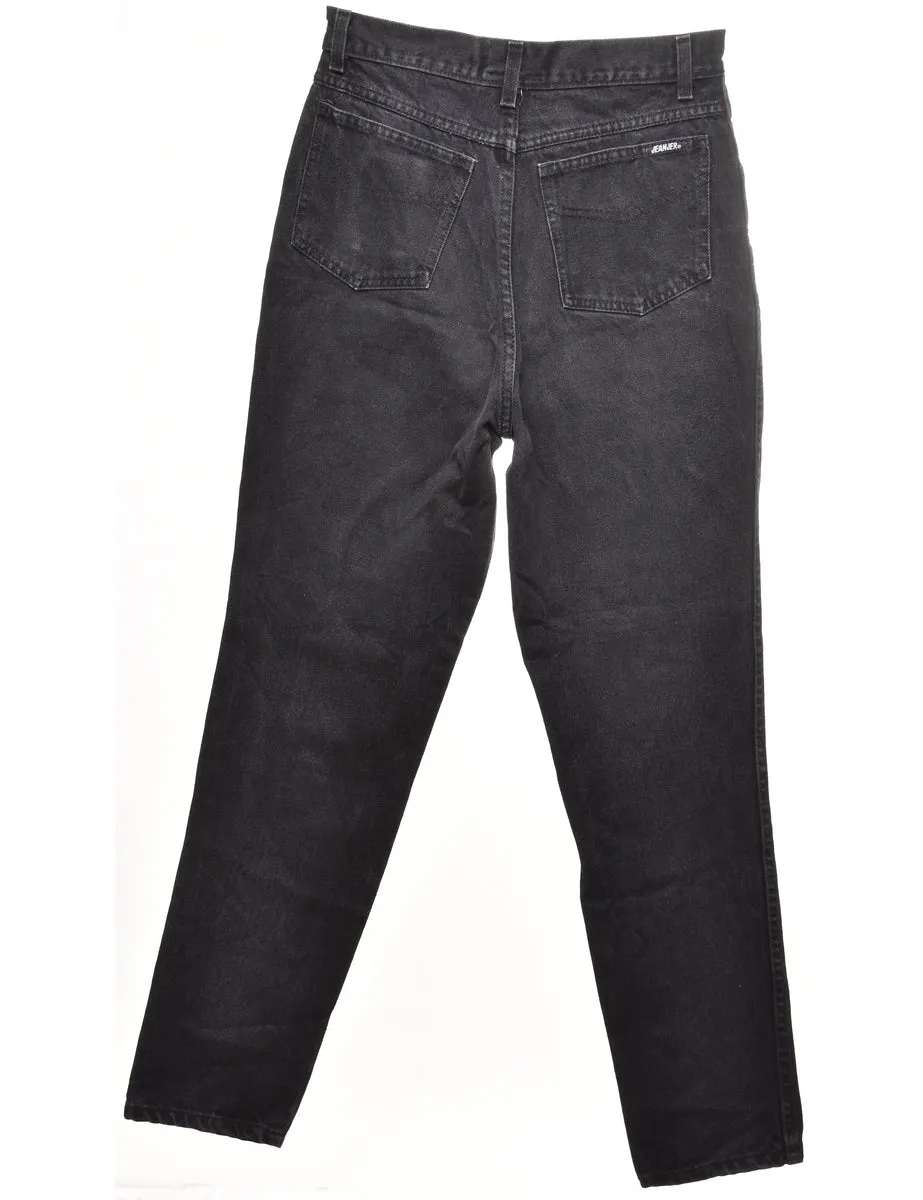Black Tapered Jeans - W27 L30