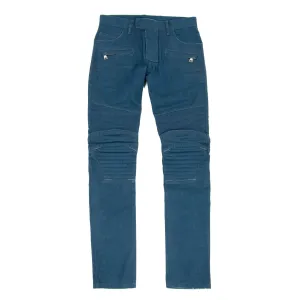 Blue Biker Jeans