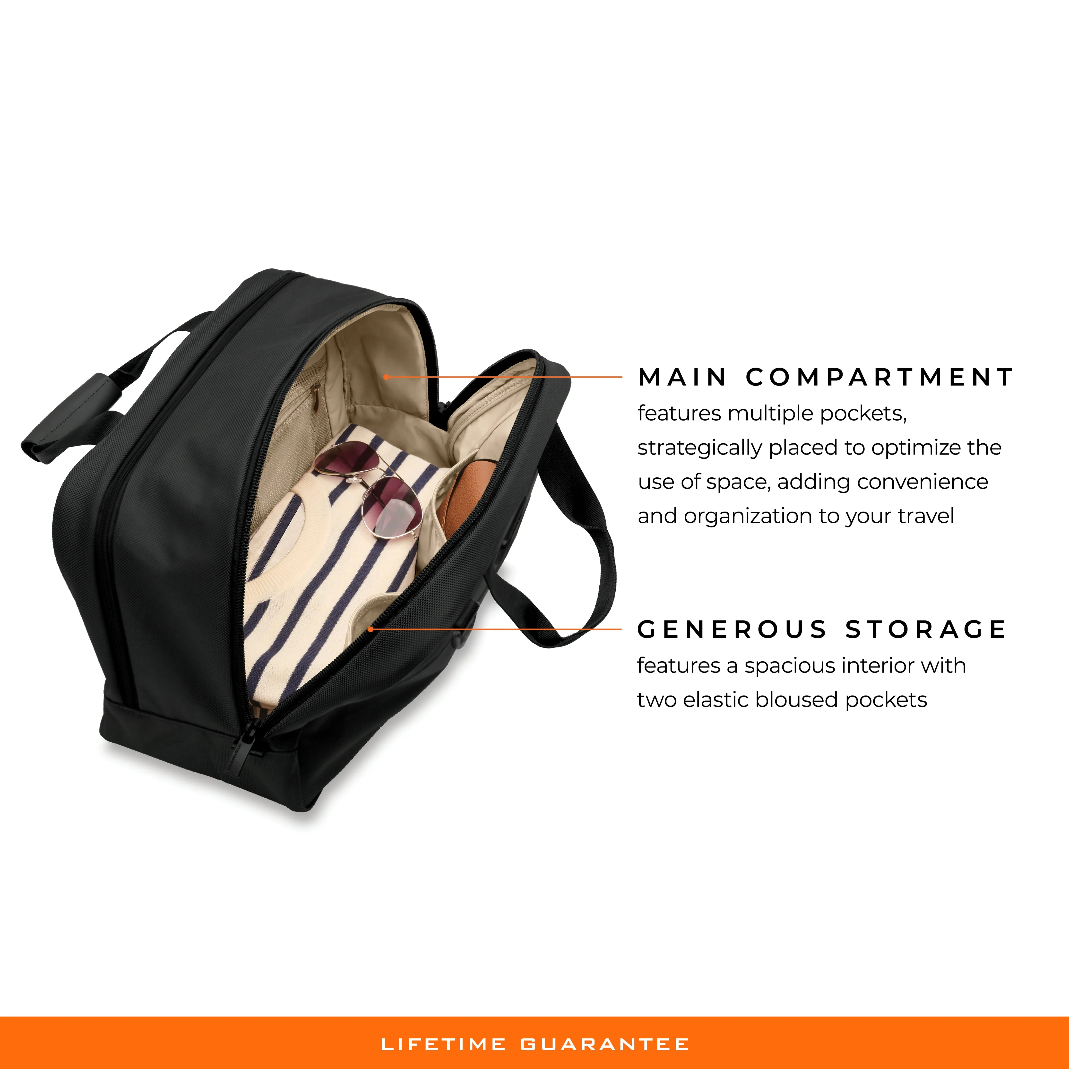 Briggs & Riley Baseline Executive Travel Duffle - Black