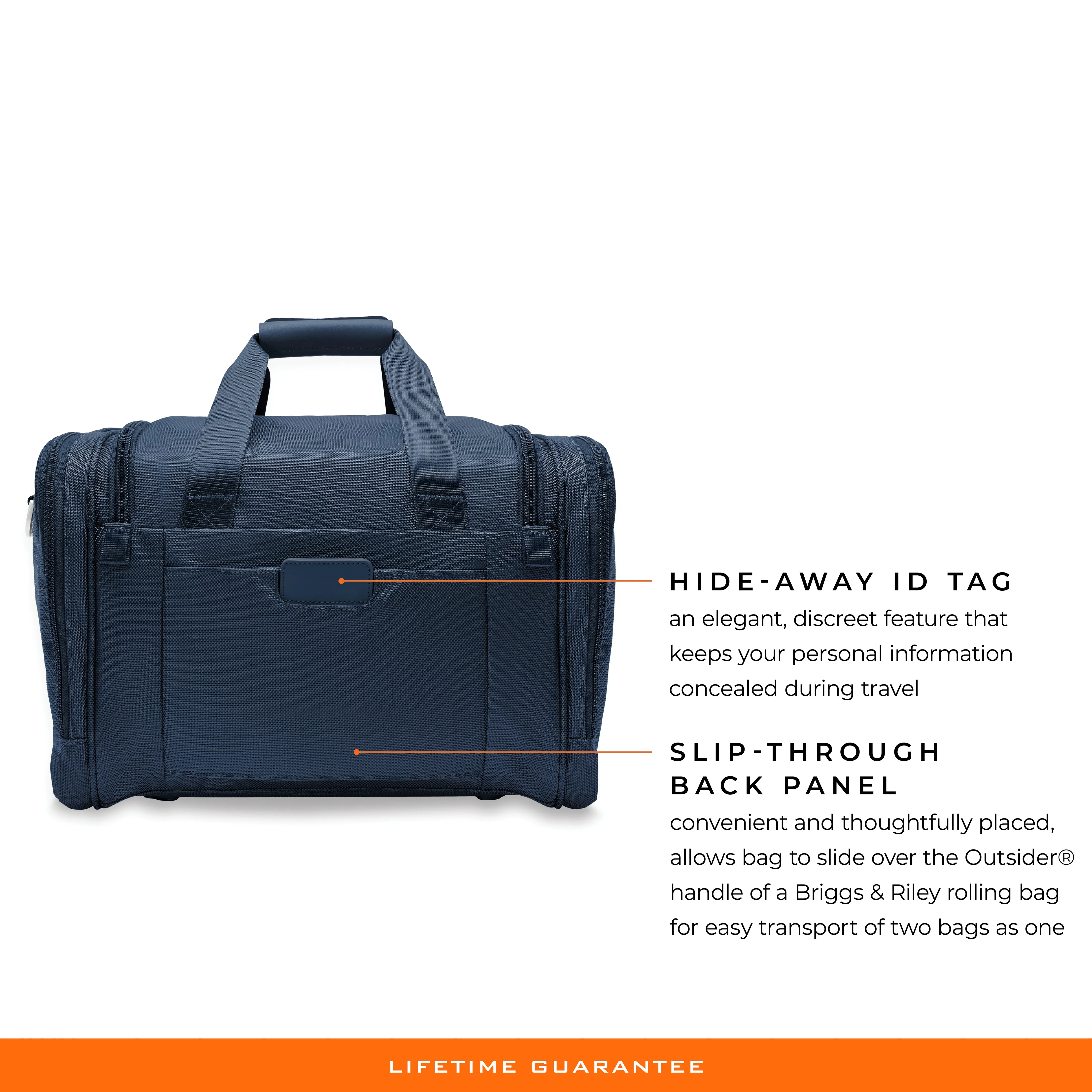 Briggs & Riley Baseline Under seat Duffle  - Navy