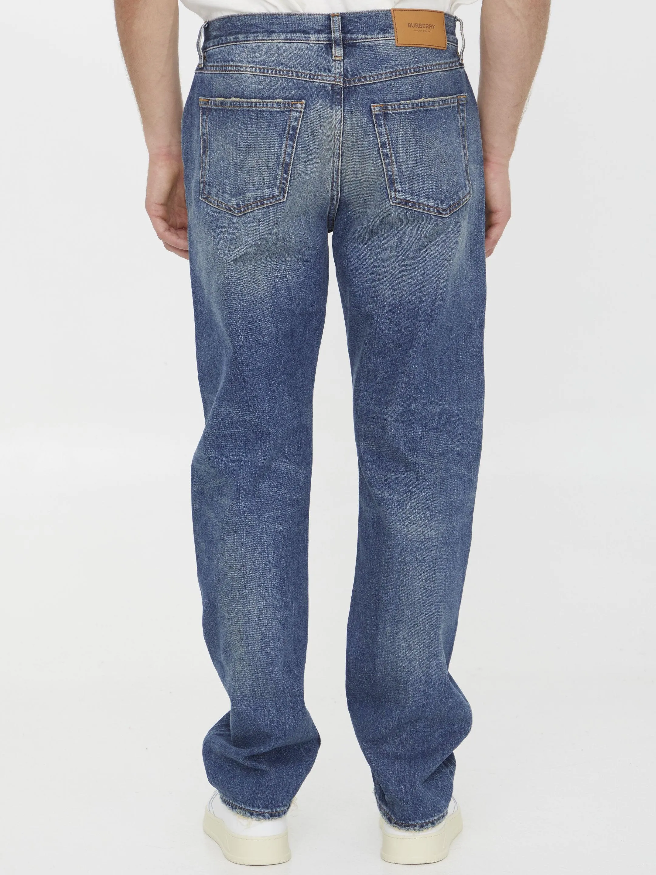 Burberry Délavé Denim Jeans