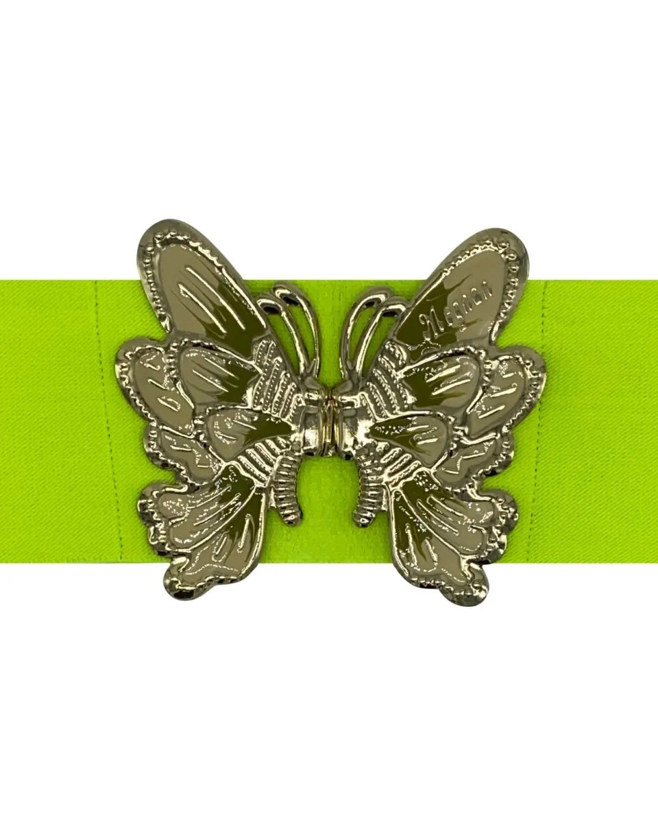 Butterfly Belt - Neon Yellow