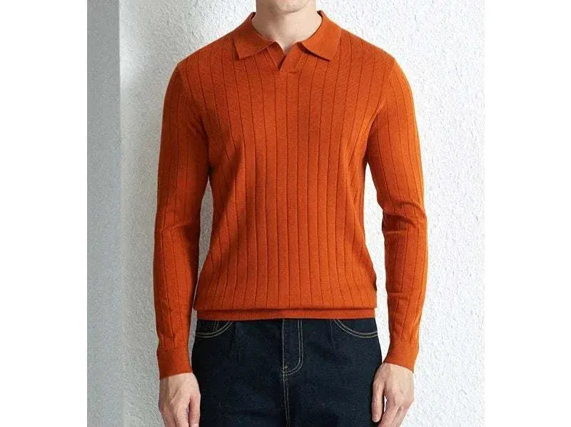 Casual wool autumn sweater