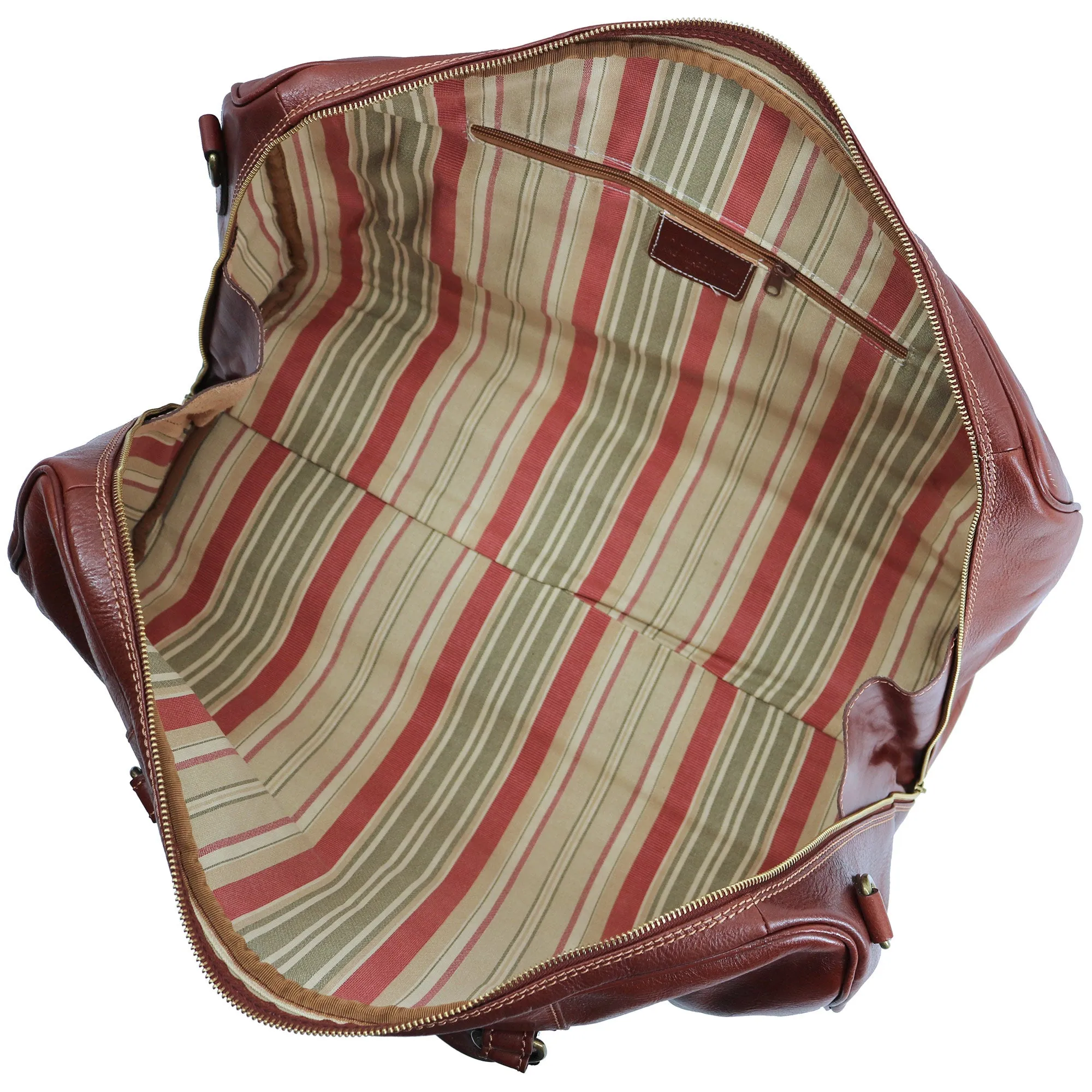 Cenzo Leather Duffle Bag