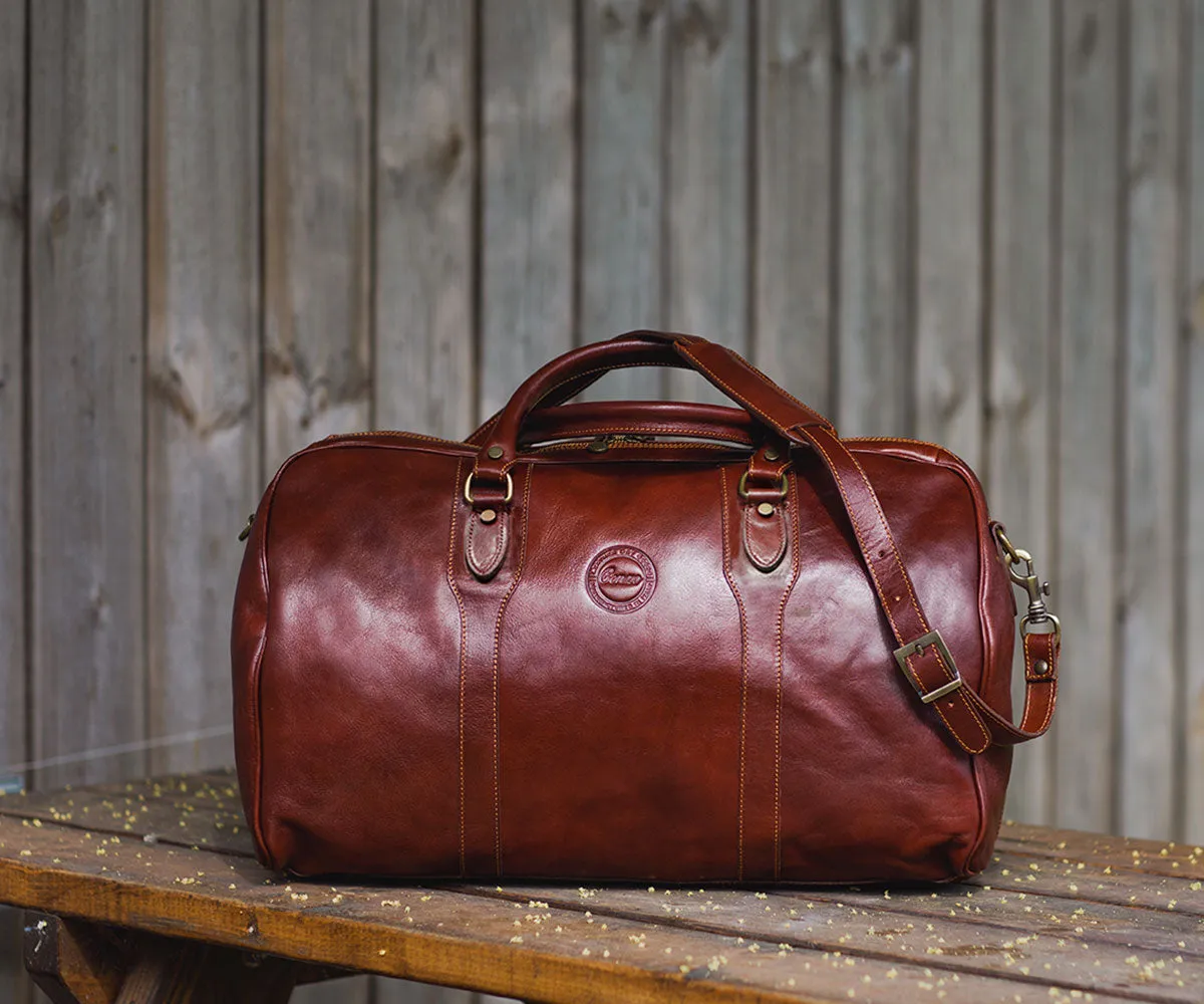 Cenzo Leather Duffle Bag