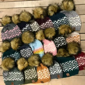 Chevron Knit Hat