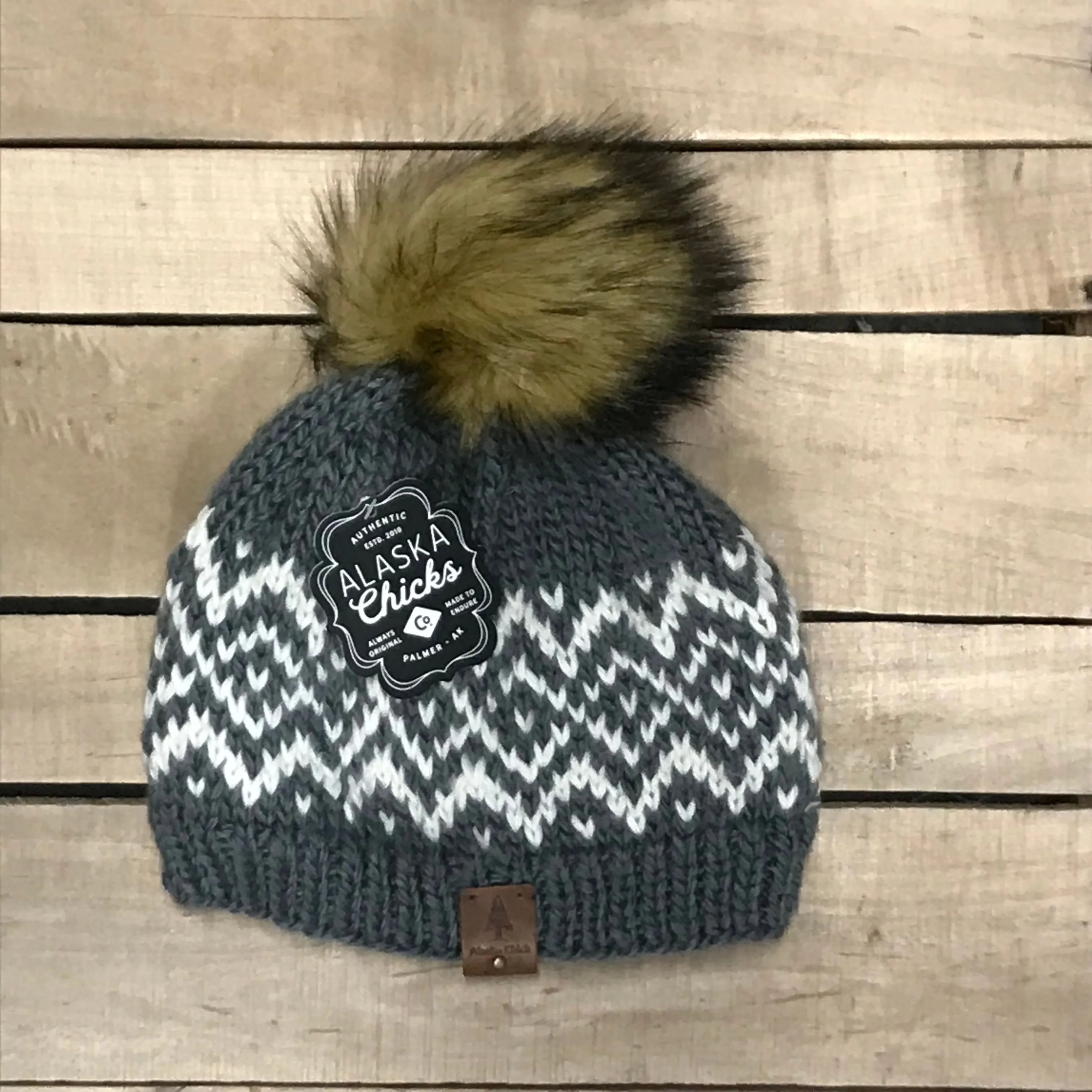 Chevron Knit Hat