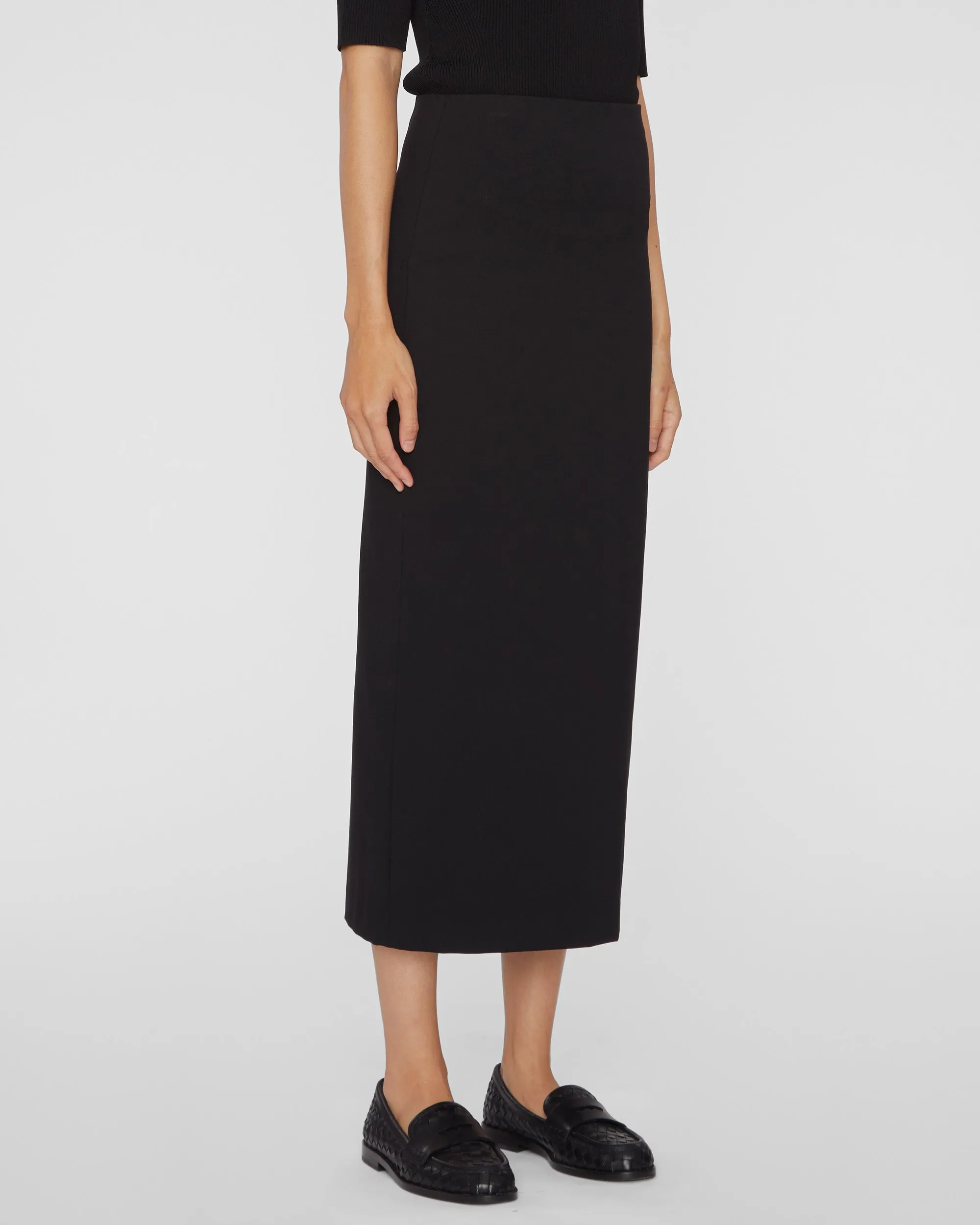 Compact Ultra Stretch Knit Pencil Skirt