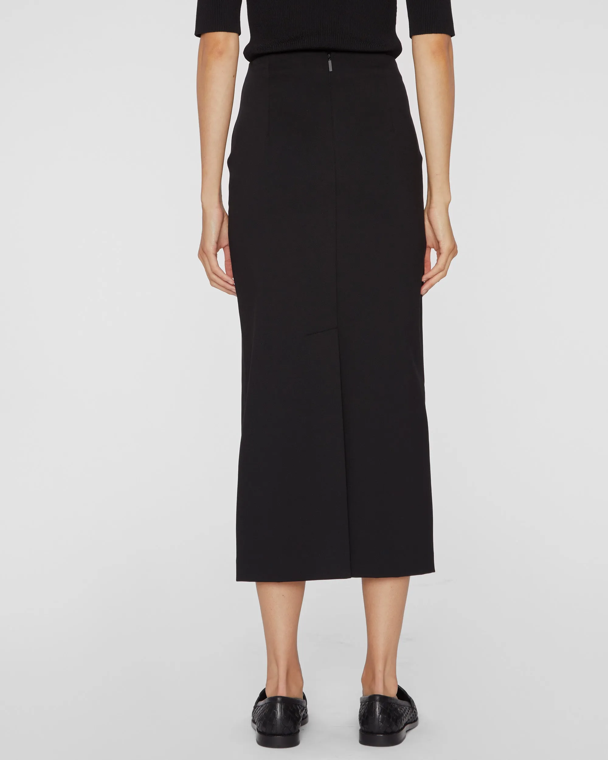 Compact Ultra Stretch Knit Pencil Skirt