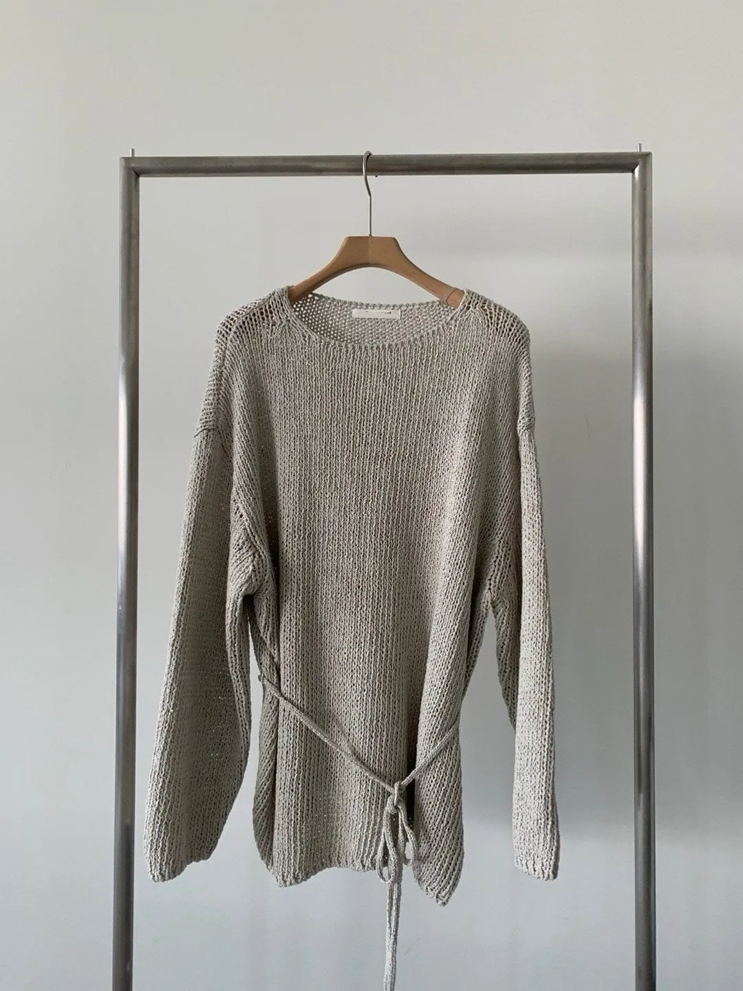 Cozy Tie-Waist Knit