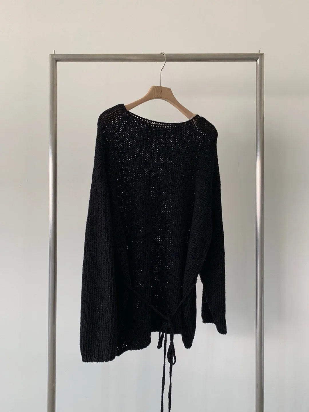 Cozy Tie-Waist Knit