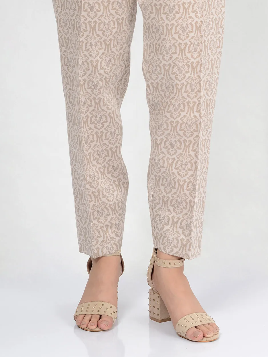 Crepe Printed Trouser