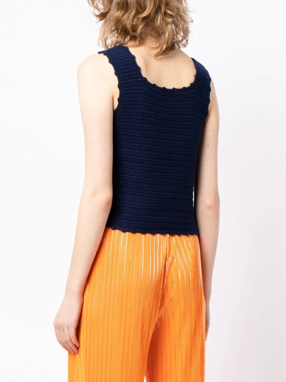 Crochet Knit Top