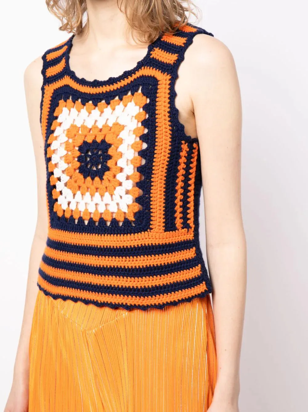 Crochet Knit Top