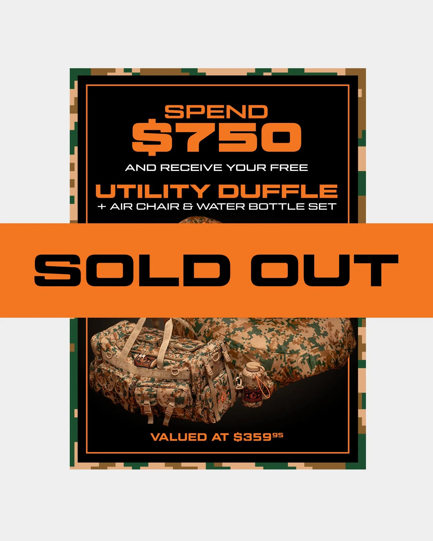 Culture Kings NFS Boxing Day 2023 $750 Tier Digi Camo
