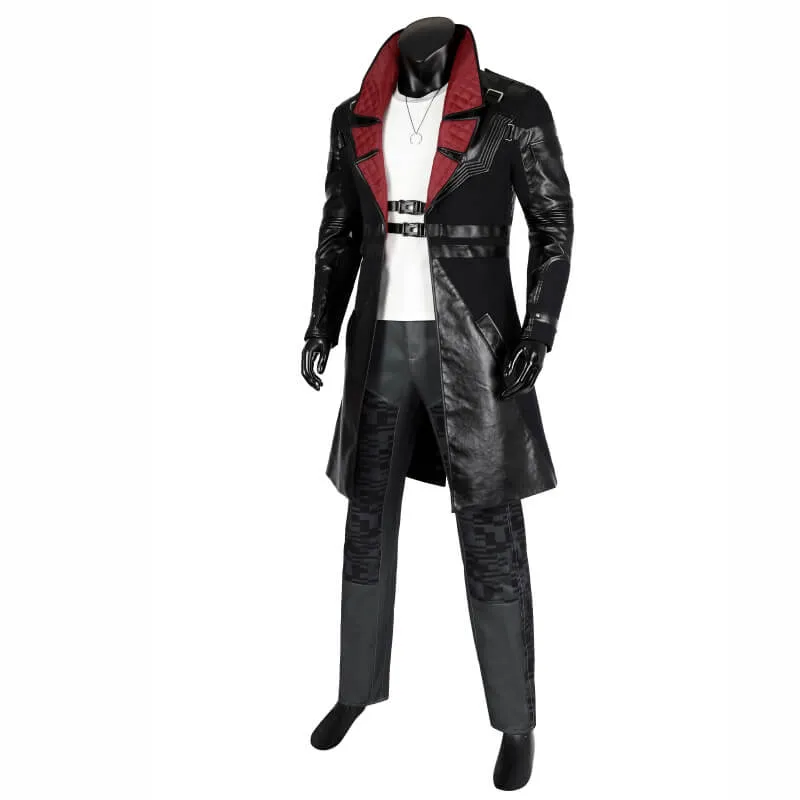Cyberpunk 2077 Phantom Liberty Costume Solomon Reed Coat Halloween Cosplay Suit