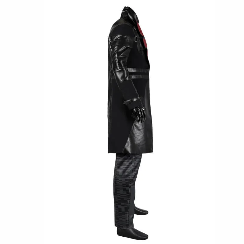 Cyberpunk 2077 Phantom Liberty Costume Solomon Reed Coat Halloween Cosplay Suit
